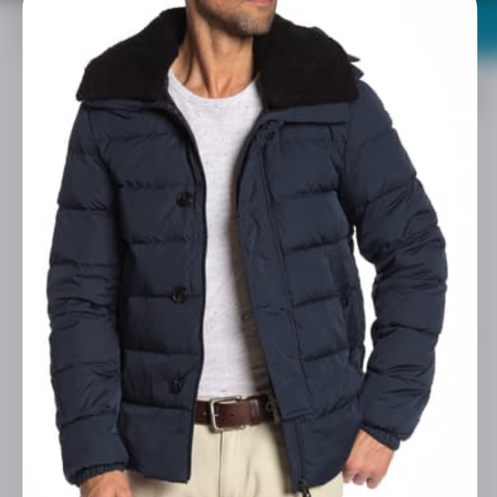 Slate & Stone | Neil Hooded Down Jacket | NWT